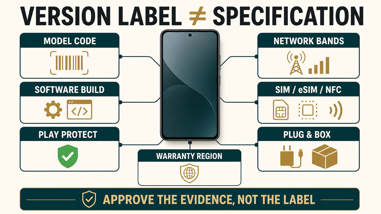 Global, China and regional Android phone versions compared across the checks that matter to wholesale buyers
